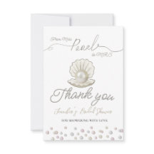 Pearl & Muschel Pearlcore Miss an MRS Brautparty