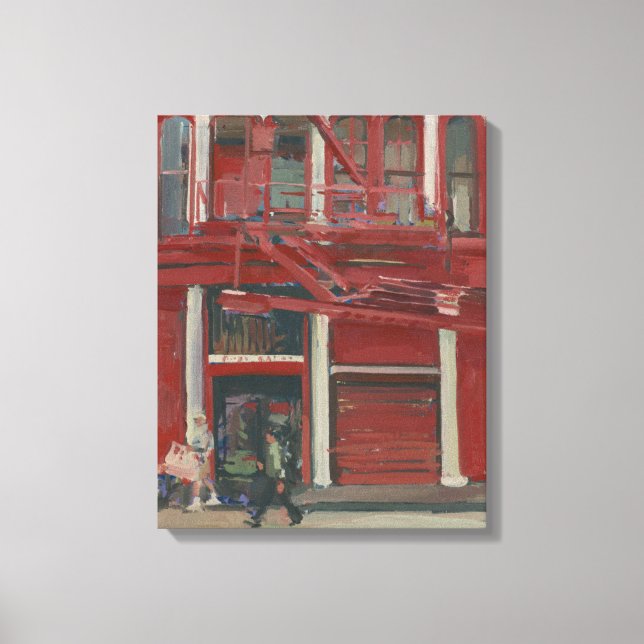 Pearl Paint shop Manhattan Leinwanddruck (Vorderseite)