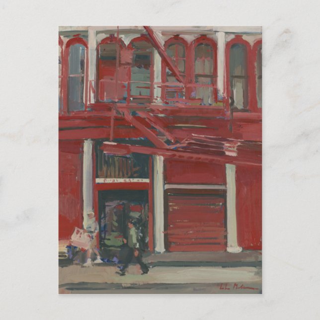 Pearl Paint shop Manhattan Postkarte (Vorderseite)