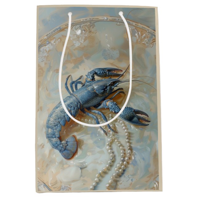 Pearl - Papiertasche Mittlere Geschenktüte (Vorderseite)