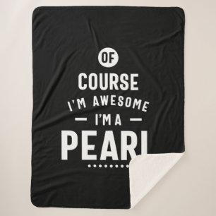 Pearl Personalisiert Name Geburtstag Sherpadecke