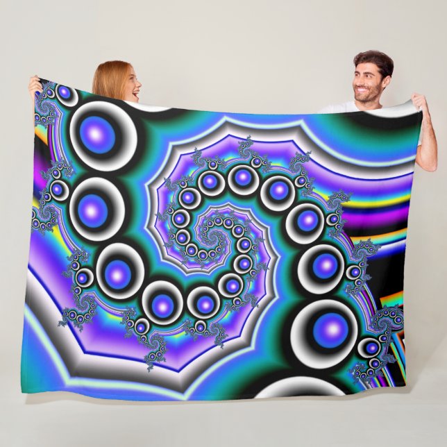 Pearl Spiral Fleece Blanket (Beispiel)