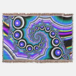 Pearl Spiral Sherpa Blanket Decke
