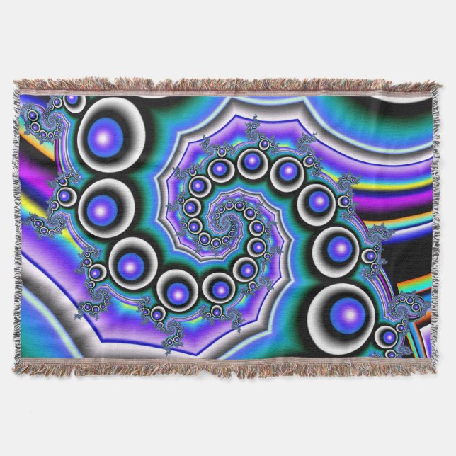 Pearl Spiral Sherpa Blanket Decke (Vorderseite)