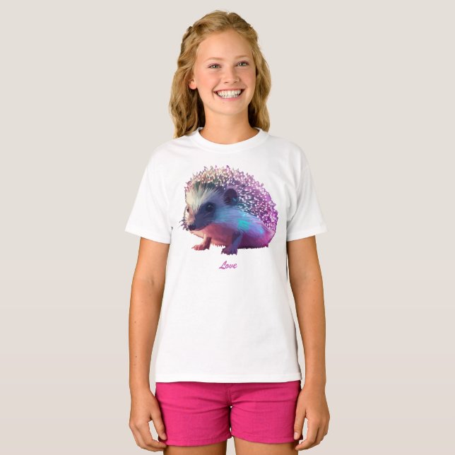 Pearl the Igel T - Shirt (Vorne ganz)