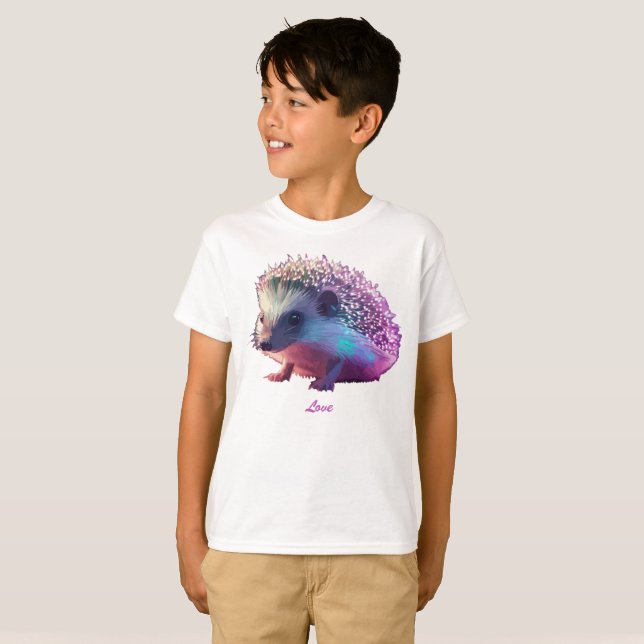 Pearl the Igel T - Shirt (Vorne ganz)