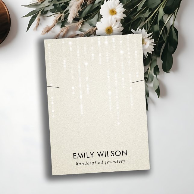 PEARL-WEISSE LICHTSTRECKEN ANZEIGEN DER ANZEIGE DE VISITENKARTE (Von Creator hochgeladen)