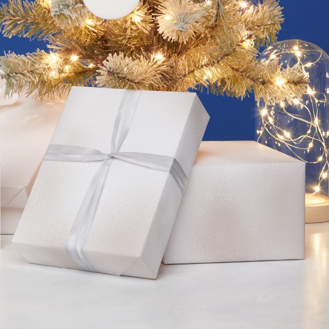 Pearl White Christmas Geschenkpapier (Feiertage)
