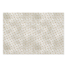 Pearl White Gold Glitzer Sparkle Stars