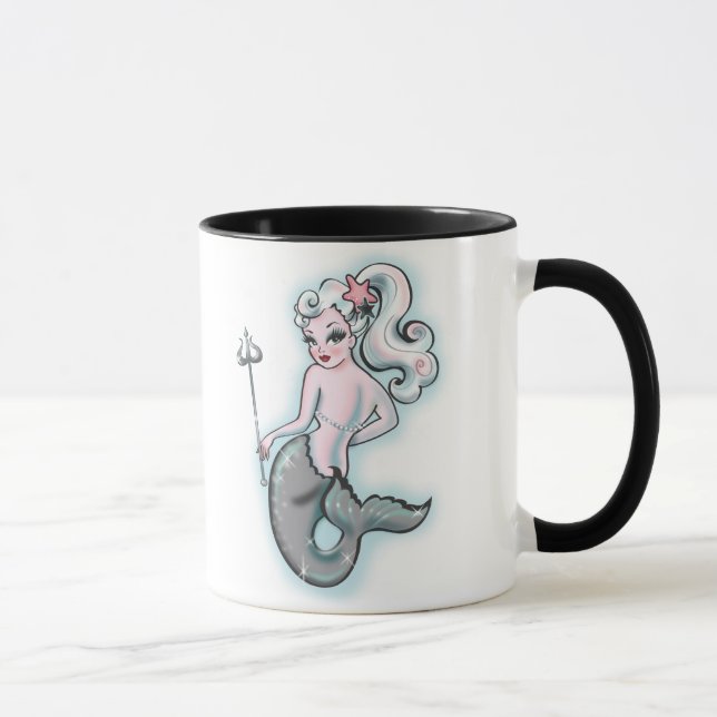 Pearla Mermaid Tasse 2 von Fluff (Rechts)