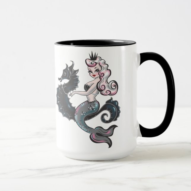 Pearla Mermaid Tasse von Fluff (Rechts)