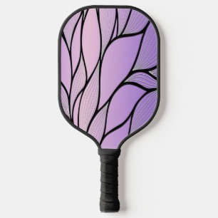 Pearlescent Lila Creative Verlass Pattern Pickleball Schläger