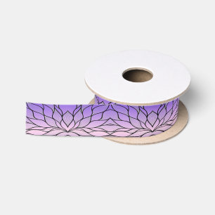 Pearlescent Lila Creative Verlass Pattern Satinband
