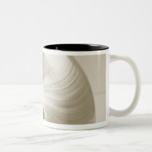Pearlised NautilusseeMuschel Zweifarbige Tasse
