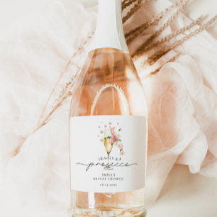 Pearls floral & Prosecco Brautparty Gefallen
