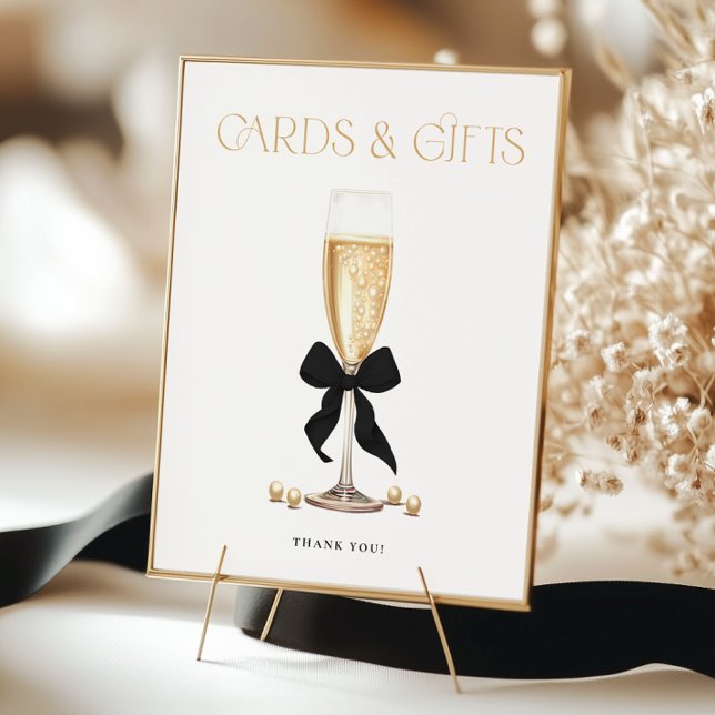 Pearls & Prosecco Brautparty Favoriten Zeichen Poster (Von Creator hochgeladen)