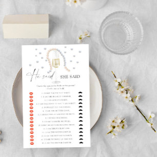 Pearls & Prosecco - Er sagte, sie sagte Brautparty