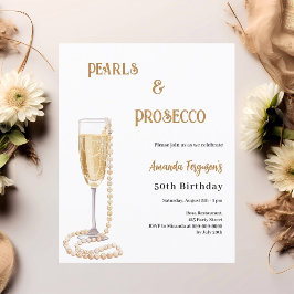 Pearls Prosecco zum Geburtstag