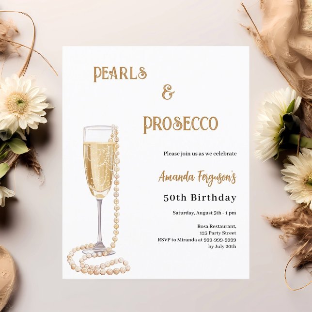 Pearls Prosecco zum Geburtstag (Von Creator hochgeladen)