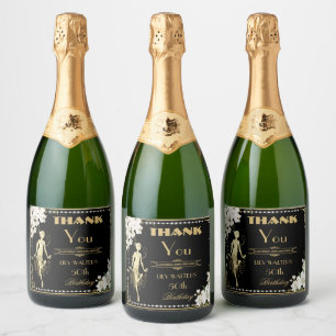 Pearls White Floral Art Deco Gatsby 20 s Geburtsta