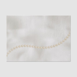Pearls White Luxe Seidenpapier