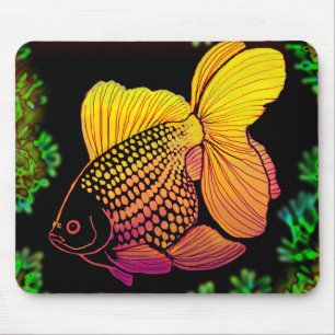 Pearlscale Goldfisch Mousepad