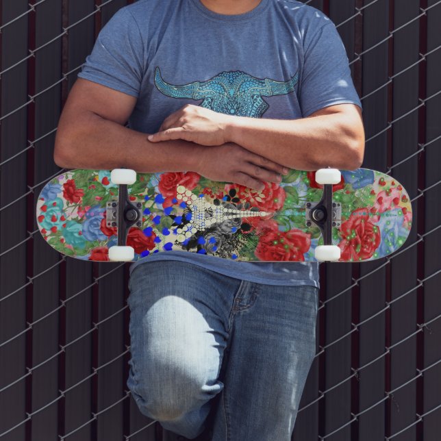 Pearly Eiffel Tower Skateboard (Außenbereich 3)