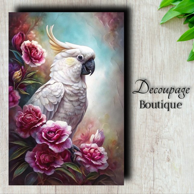 Pearly Grace Decoupage Seidenpapier (Pearly Grace Decoupage Tissue Paper)