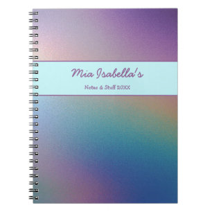 Pearly Shimmer Notebook individuell anpassbar Notizblock