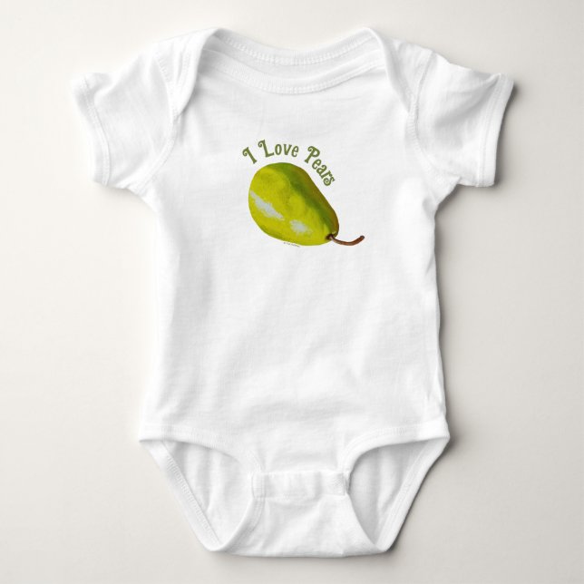 Pears Baby Bodysuit Strampler (Vorderseite)
