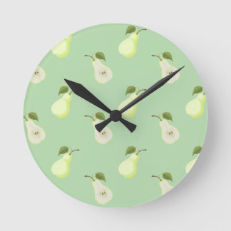 pears runde wanduhr