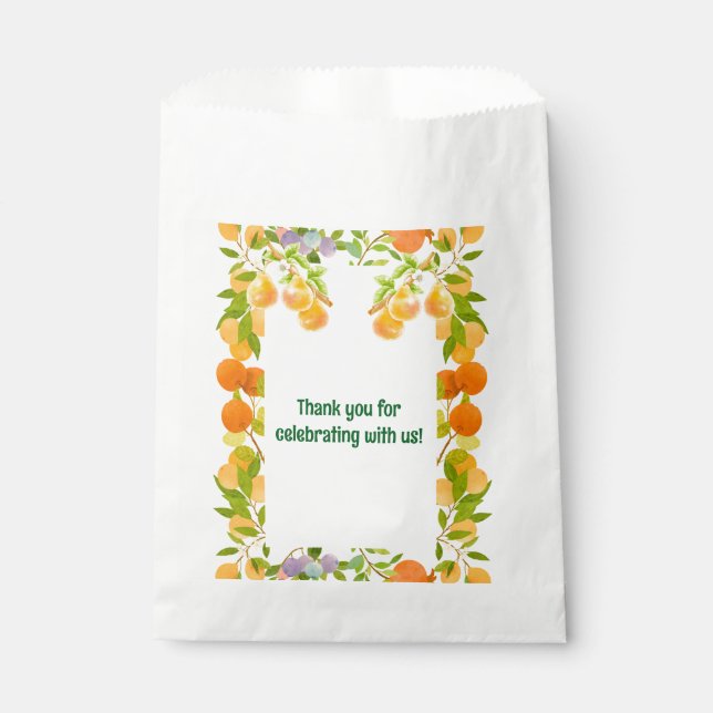 Pears sagt Danke Geschenktütchen (Vorderseite)