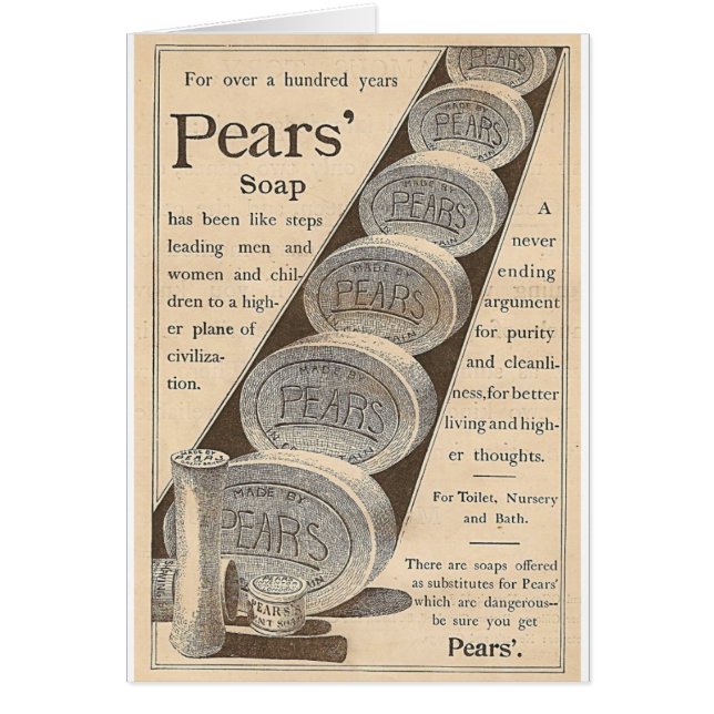 Pears' Seife (Vorne)