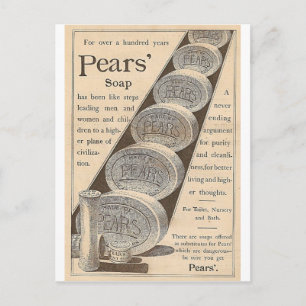 Pears' Seife Postkarte