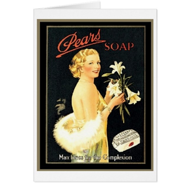 Pears Soap Lilien und (Vorne)