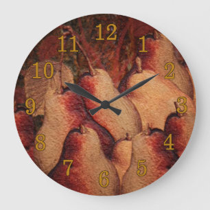 Pears Vintage Style Wall Clock Große Wanduhr