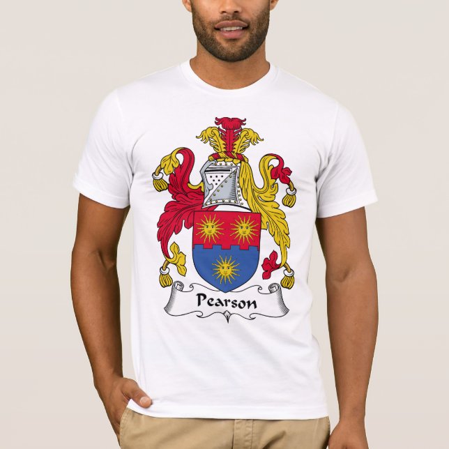 Pearson-Familienwappen T-Shirt (Vorderseite)