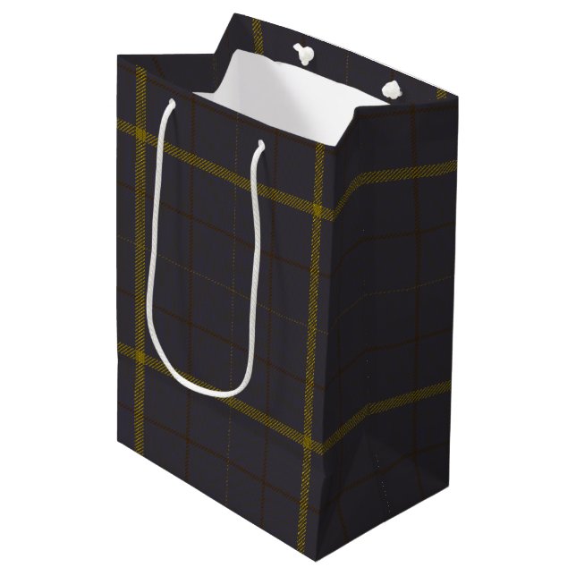 PearsonTartan Mittlere Geschenktüte (Vorderseite Schrägansicht)