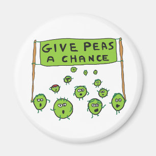 Peas A Chance Magnet
