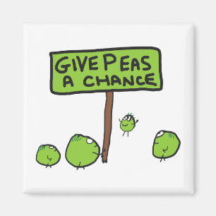 Peas A Chance Magnet