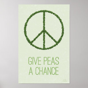 Peas A Chance Poster