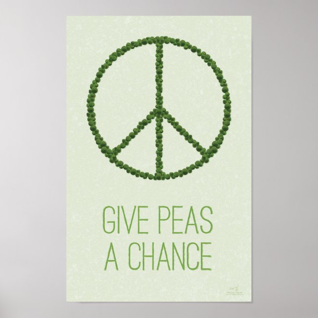 Peas A Chance Poster (Vorne)
