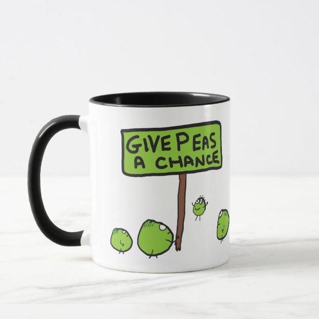 Peas A Chance Tasse (Links)