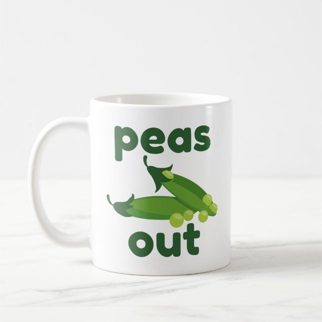 Peas Out Kaffeetasse (Links)