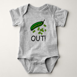 Peas Out! One-Piece Baby T - Shirt