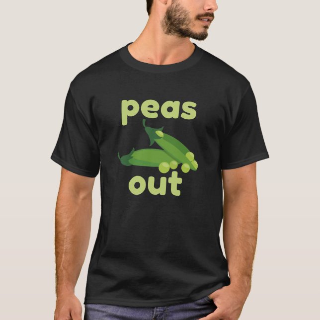 Peas Out T-Shirt (Vorderseite)