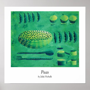 Peas Print Poster