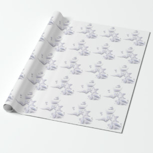 Peashells Beach Linen Wrapping Paper Geschenkpapier