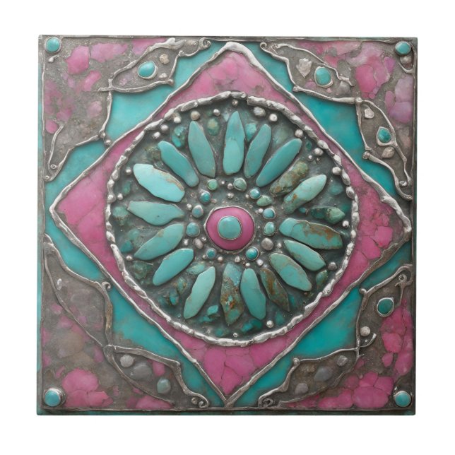 Pebble Art Fliese (Vorderseite)