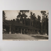 Pebble Beach, CA - Lodge in the Fira by the Sea